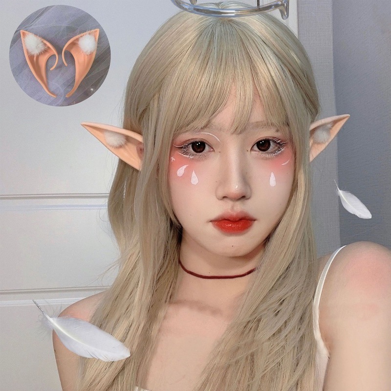 万圣节黑色毛绒眼球发箍女2025新款cos装扮派对搞怪头箍发卡头饰|undefined