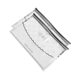 in stock transparent bra underwear zipper bag clothing self-sealing bag high-grade packaging bag custom wholesale plastic self-sealing bag