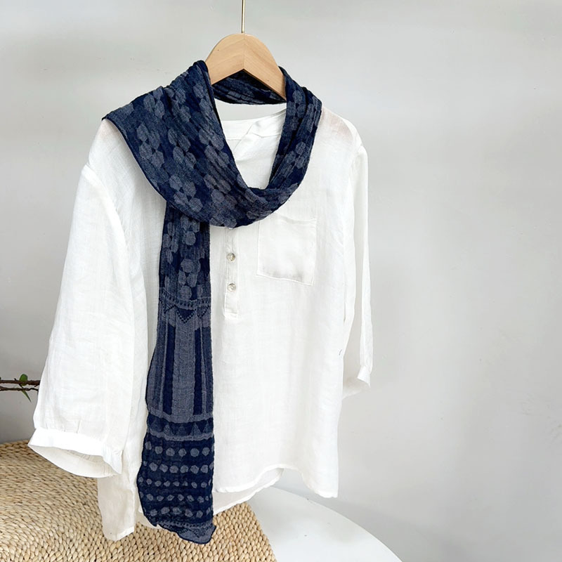 폴카 도트 스트라이프 모델 18*180cm 폴리에스터 모달