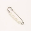 7.5CM silver needle with 7 pearls