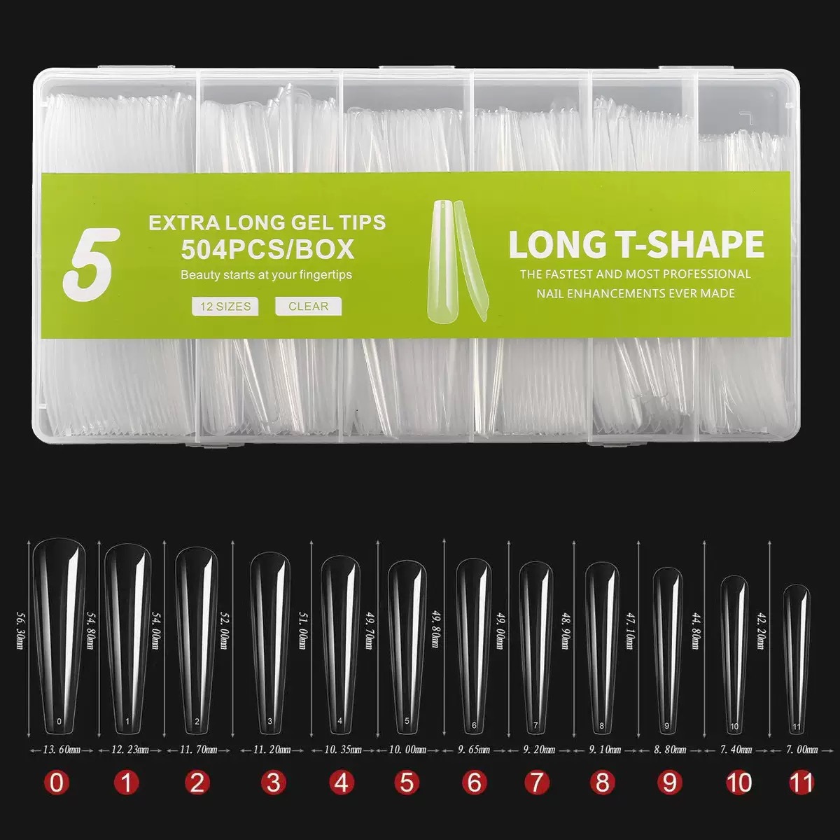 5#-504 piece long T-shaped