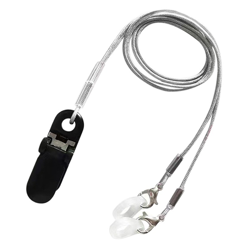 Audífono Cuerda anti-perdida de una sola oreja de doble oreja cordón anti-caída niños y ancianos cubierta protectora especial accesorios de clip fijo