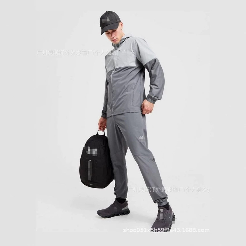 2026 Amazon cross-border bestseller: similar trendy windbreaker running jacket outdoor sports top for men