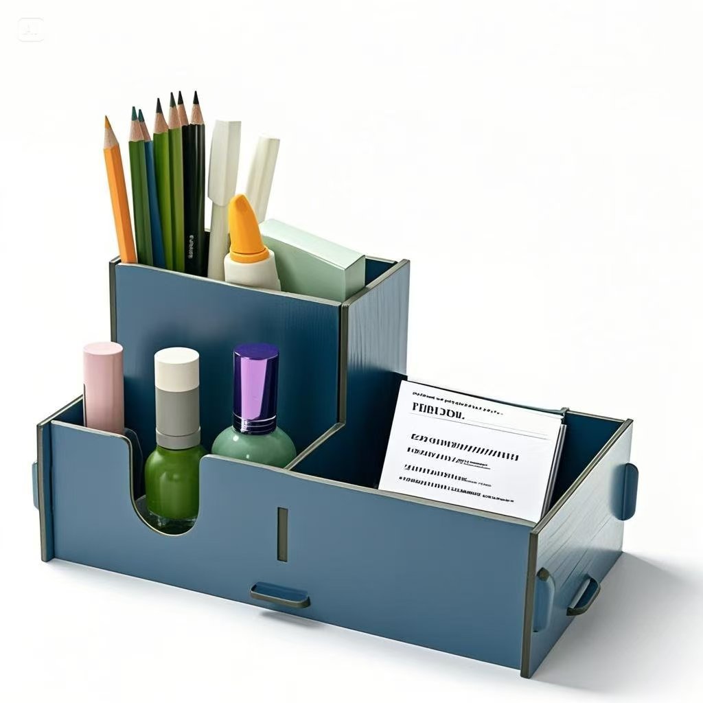 Talápices con múltiples rejillas, caja almacenamiento ma ra, papelería creativa diy, estante escritorio, oficina cajón