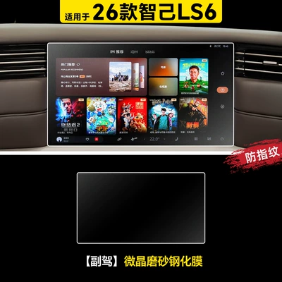 Ls6 Central Control Film Screen | Car interior film - 26-zhiji-ls6-passenger-microcrystalline-frosted-tempered-film