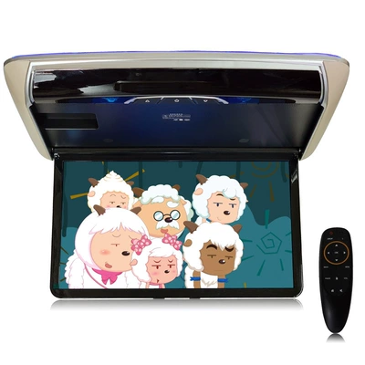 15.6-inch car intelligent voice electric Android ceiling TV HD IPS screen display automatic folding screen (Car display) - 156inch-electric-wifi-touch-screen