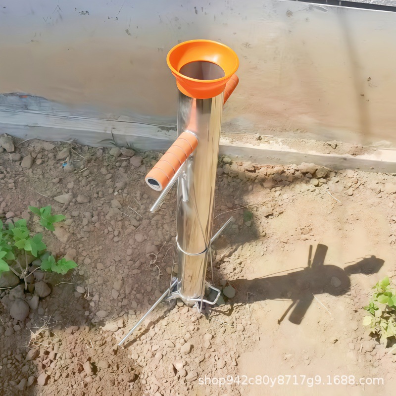 加厚不锈钢栽苗器西红柿烤烟种植器家用蔬菜幼苗育苗穴盘定植器