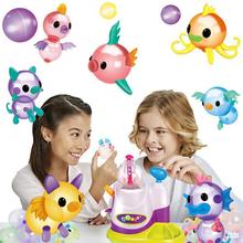 爆款波波粘粘乐玩具 手工diy制作气球魔法充气机泡泡啵啵球黏黏乐