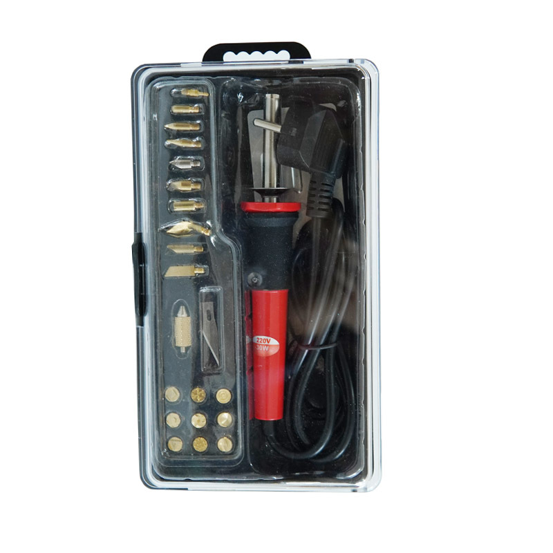 220V 欧规 30W专业烙画工具套装DIY手绘工具套装电烙铁焊接工具套