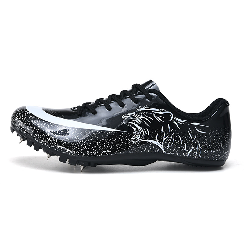 Nuevos zapatos de pista para hombres y mujeres de entrenamiento juvenil antideslizante de uñas zapatos de correr cortos de entrenamiento de competencia resistente al desgaste de pista y campo zapatos de uñas