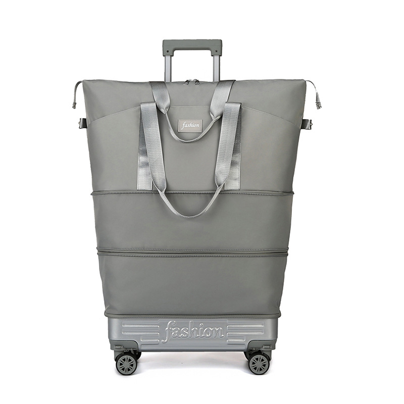 Foldable removable suitcase