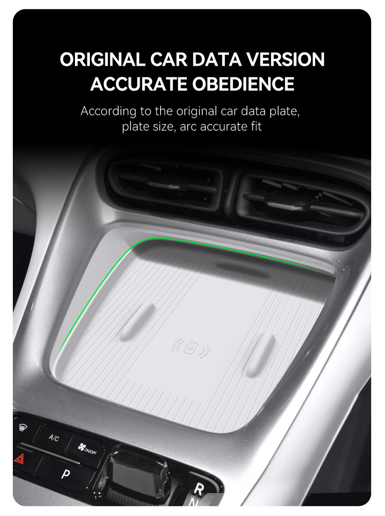 Suitable for 2024-2026 Geely Xingyue EX2 wireless charging silicone pad, center console protection, anti-slip car-specific modification