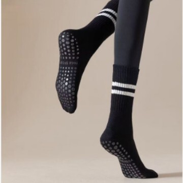 Yoga non-slip socks children dance trampoline pilates fitness tube socks indoor shock absorption sports yoga socks
