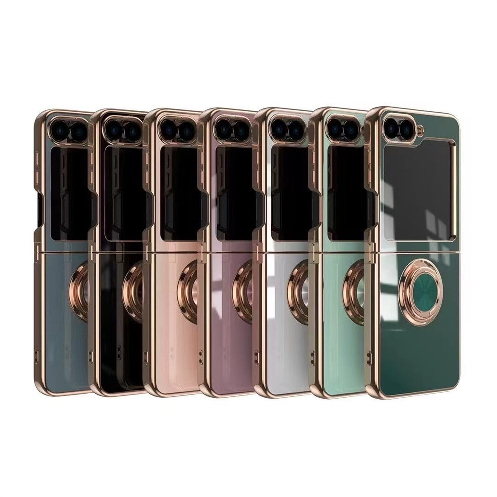 Capa com anel magnético para samsung galaxy z flip_voghion.com