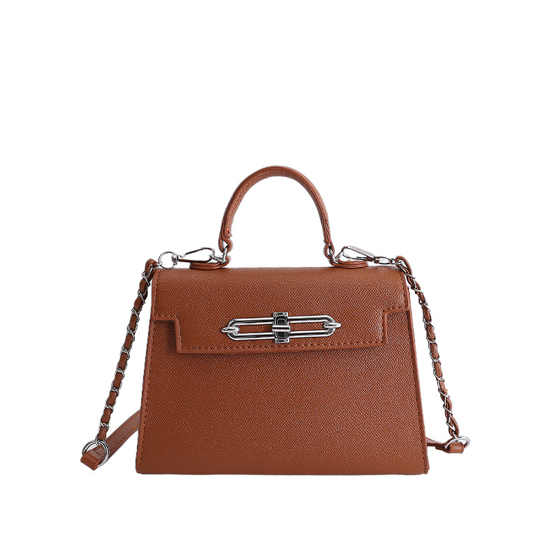 Nicho de moda Kelly bolso de mujer 2026 nuevo bolso de mujer simple sensación diaria bolso de hombro pequeño image 9