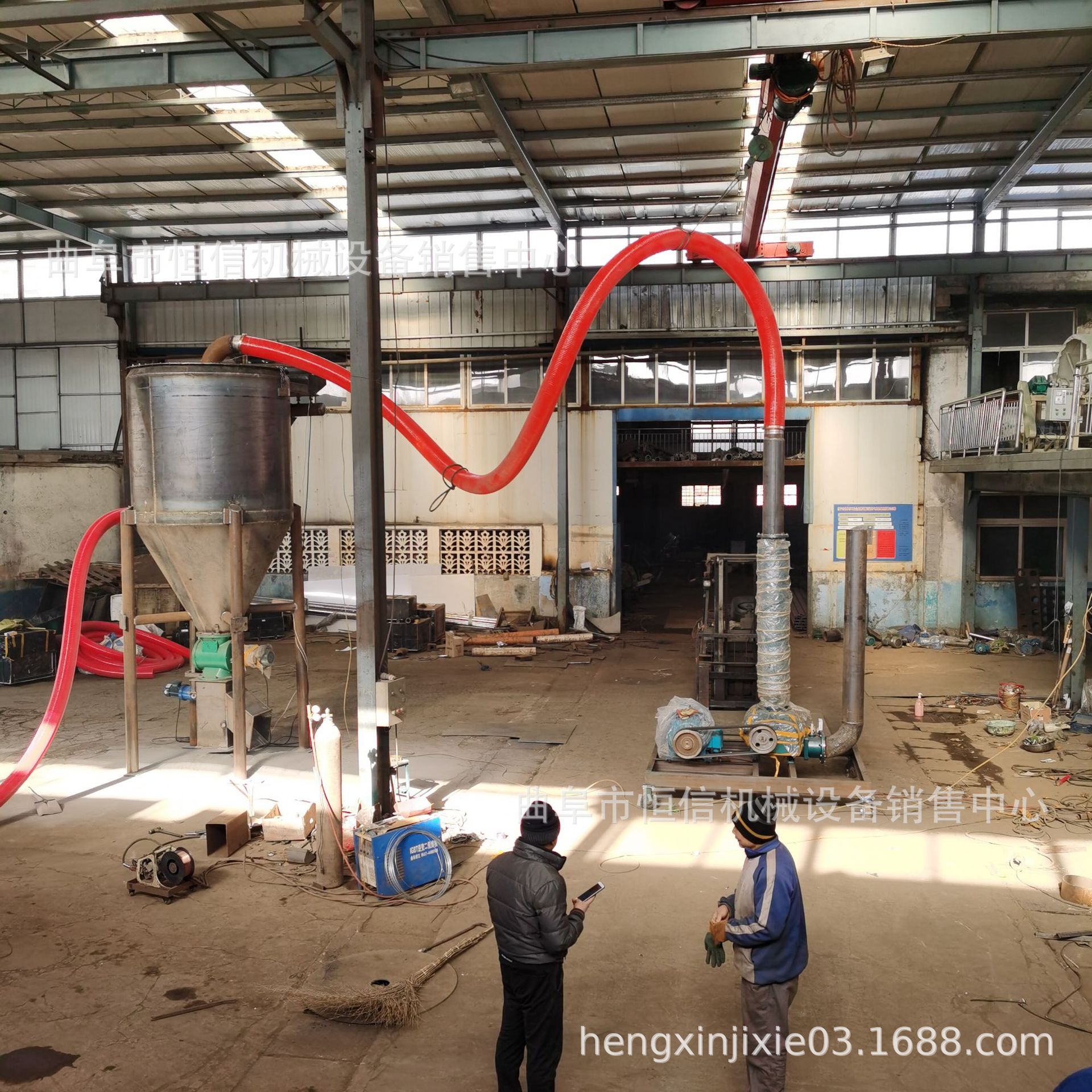 生产生物质燃料颗粒负压气力输送机 自卸式复合肥肥料气力输送机
