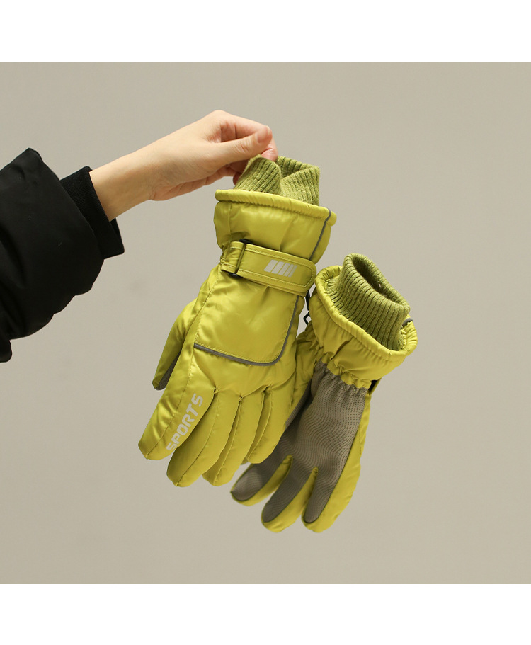 Kleeder Accessoiren modesch Sport Ski Handschuesch Elektroauto Frostschutz Voll Handfläch Touchscreen Wanterwierm fir Männer a Fraen_voghion.com
