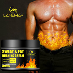 クロスボーダー男女スリムクリームhemp slimming hot gel発熱フィットネス腹筋ボディクリームマッサージクリーム