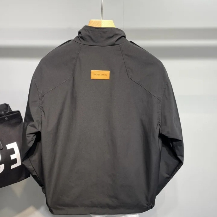 Hombres 2025 primavera nuevo estilo casual top ins ropa de trabajo de moda chaqueta de cuello alto exterior moda masculina estilo Hong Kong chaqueta de hombre