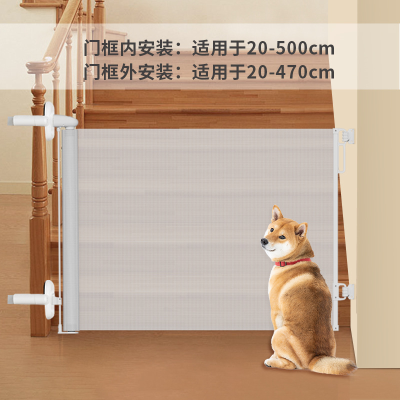 Barra de puerta telescópica PRObebi, escalera interior, valla protectora para niños sin perforación, valla para perros, valla para mascotas