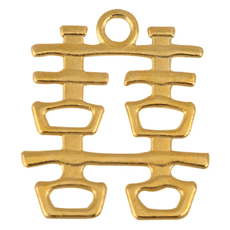 Сплав Праздничный Характер Праздничные Свадебные Товары Коробка Конфет Мешок Конфет Маленькие Металлические Аксессуары Китайский Стиль Декоративный Кулон