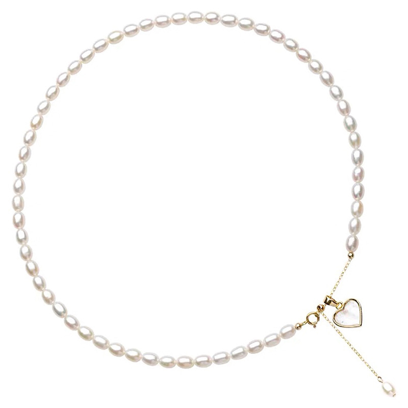 Luxury Pearl Necklace With Magnetic Clasp For Women Choker_voghion.com