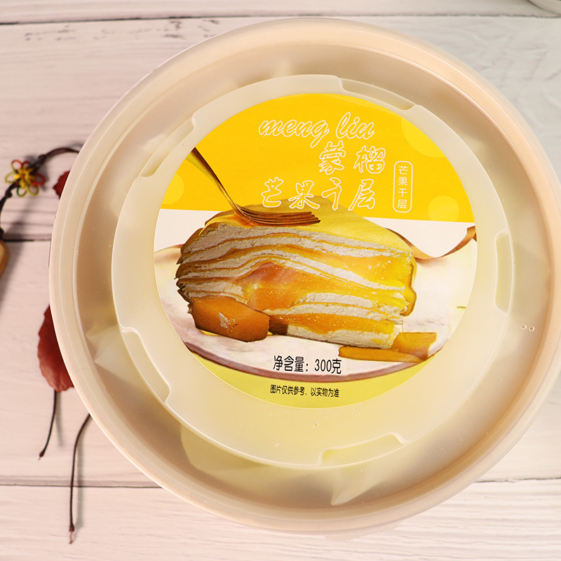 Mango Melaleuca cake Shunfeng On behalf of A snack wholesale fresh manual numerous layers Cake cream