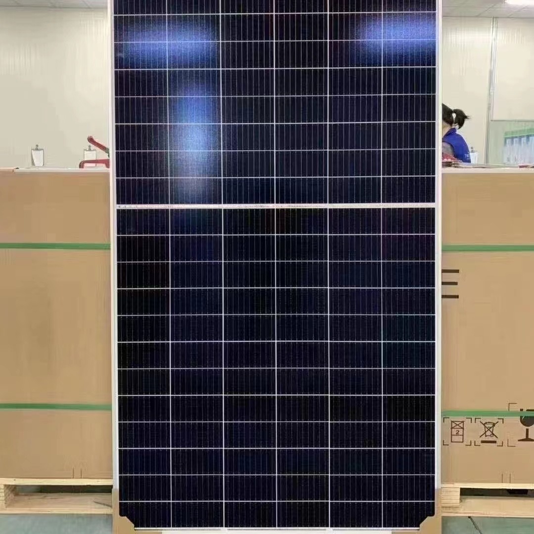 天合N型670W双面双玻太阳能光伏板太阳能电池板厂家质保