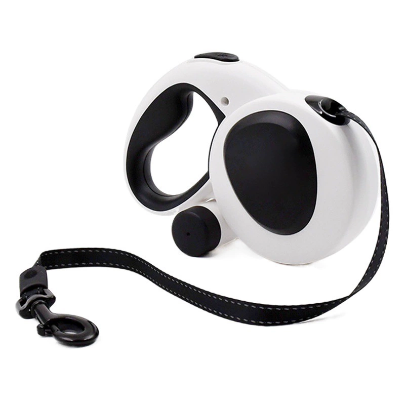 Трансграничный светодиодный питомец автоматический телескопический трактор с светоотражающие собачьи веревки Многофункциональный тягач собачья веревка