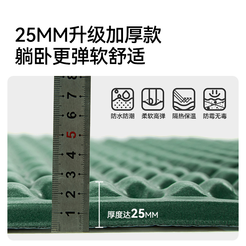 伯希と屋外の卵の巣のマットは折りたたみます。