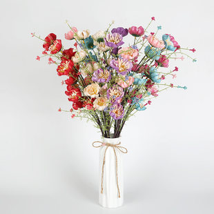 (Cross-border trading), realistic wedding flowers for living room, decorative flowers