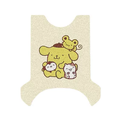 Sunscreen Battery Foot Leather — Electric vehicle foot mat - knife-hotspot-chinese-style-version-pudding-dog
