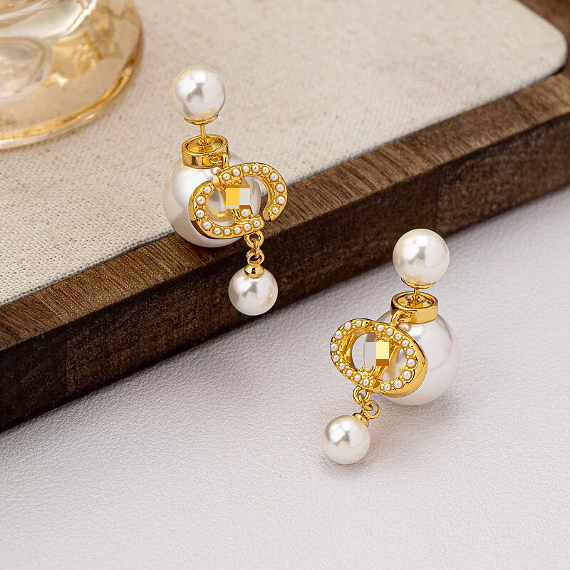 Серебряная игла, подвеска из жемчуга, маленькие серьги с кисточками, серебро 925 образец, стиль лёгкого люкса, высокое качество, оптом