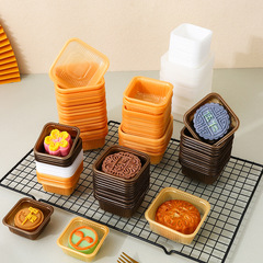 卸売りは中秋の月餅を厚くして食品級卵黄ショートニング包装箱の現物を100個入れたppブリスター箱を厚くした