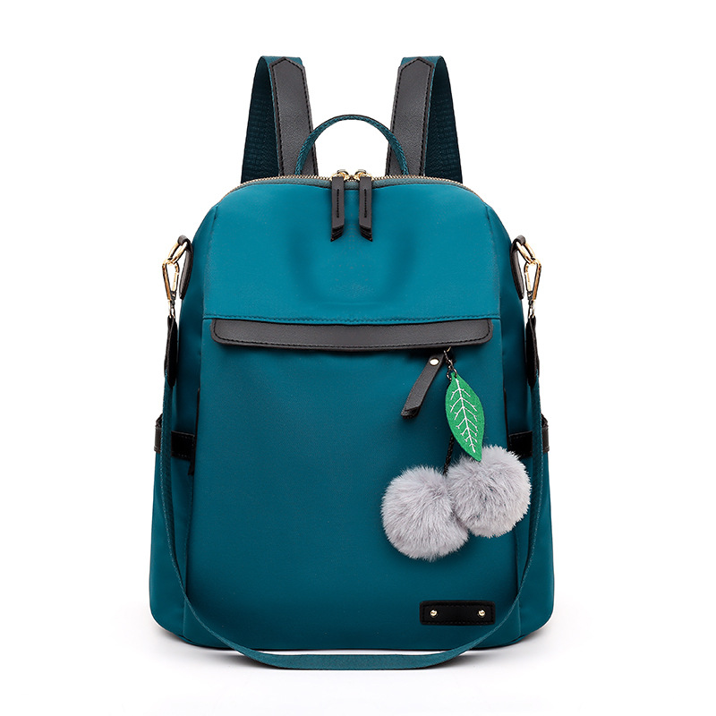 Bolsos para mujer 2023 nueva mochila de tela Oxford para mujer casual moda contraste color mochila multifuncional mochila escolar al por mayor