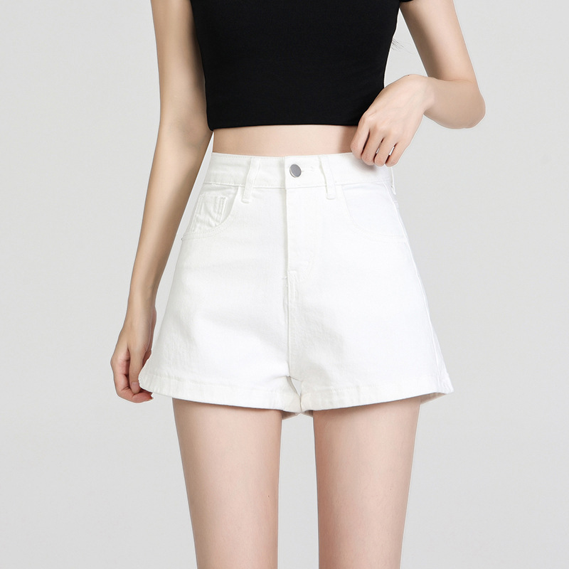 605 Trendy Personalized Commuting High Waist Denim Shorts Women's Spring and Summer New Slimming Loose Straight Denim Hot Pants 605 Trendy Personalized Commuting High Waist Denim Shorts Women's Spring and Summer New Slimming Loose Straight Denim Hot Pants