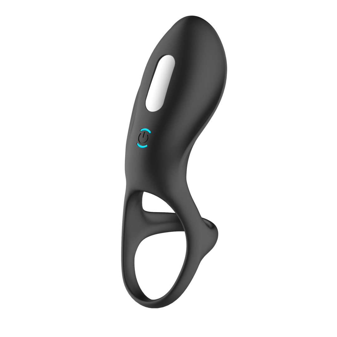 Three-Hole Vibrating Lock Ring, 10-Frequency Couples’ Resonance Penis Ring — detail image 6