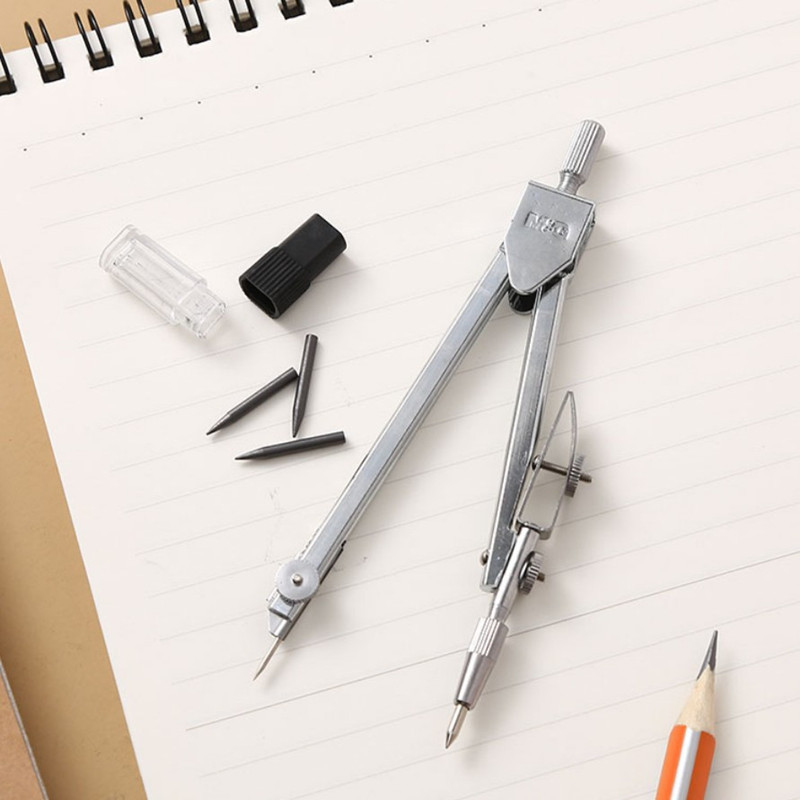 Chen Guang Stationery ACS90829 High-Quality Metal Compass Student Drawing Instrument Supplies Stationery Wholesale