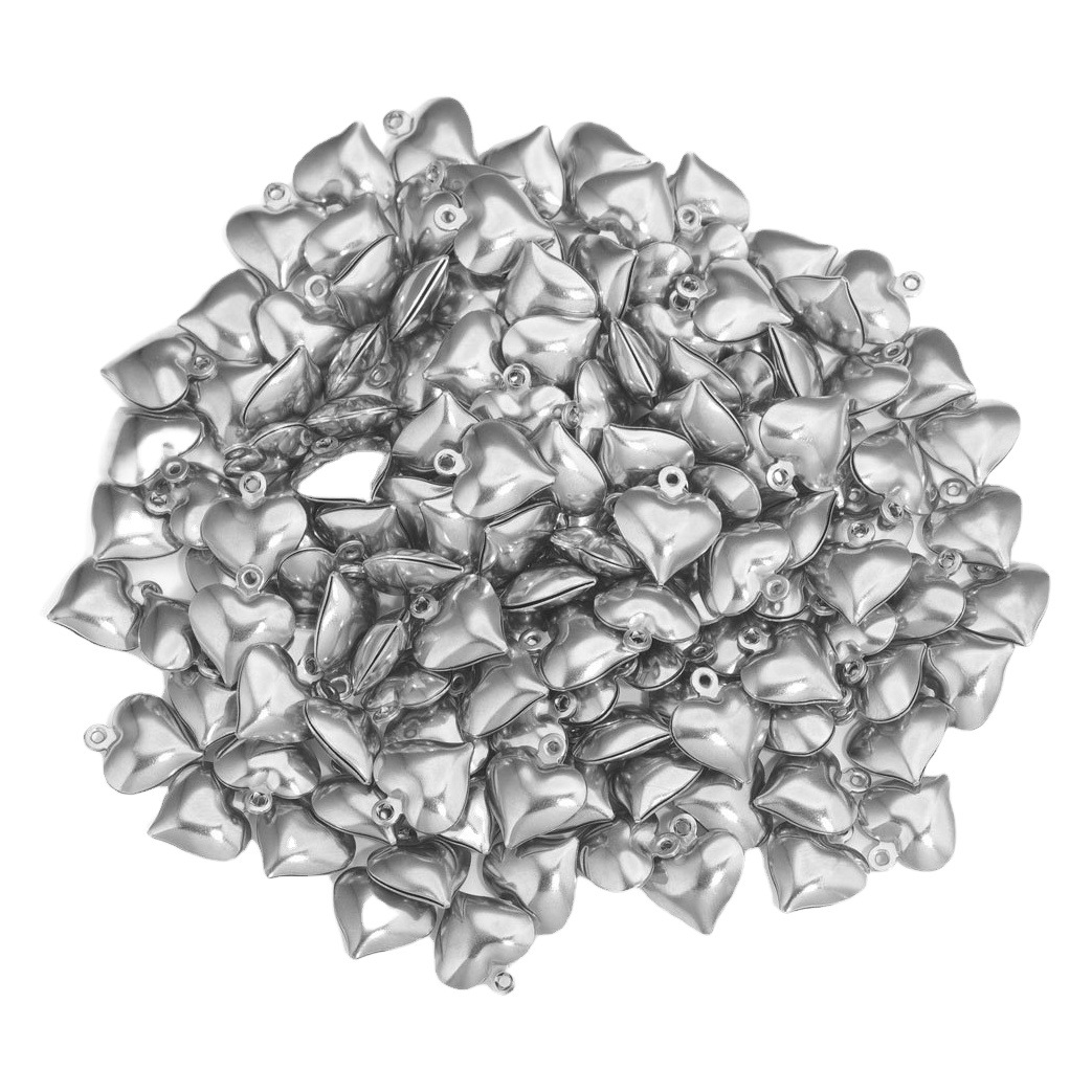 Acero inoxidable hueco melocotón corazón amor corazón colgante pulsera collar DIY pequeño colgante DIY accesorios de la joyería al por mayor