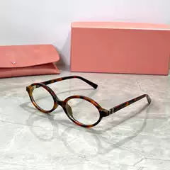 Zhang Yuanying's Same Style High-End Women's Sunglasses European and American Retro High-End Ins Oval Small Frame Fashion Sunglasses 9073