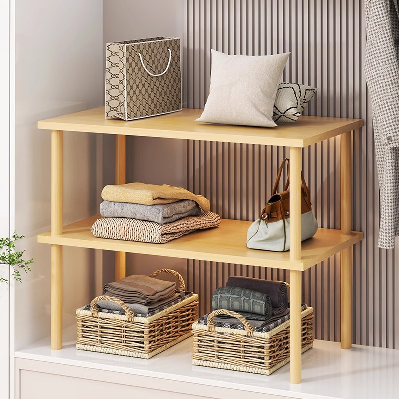 Wardrobe Layered Partition Storage Artifact Cabinet Cabinet Intimates Storage Rack Wardrobe Shoe Cabinet Partition Organizing Board