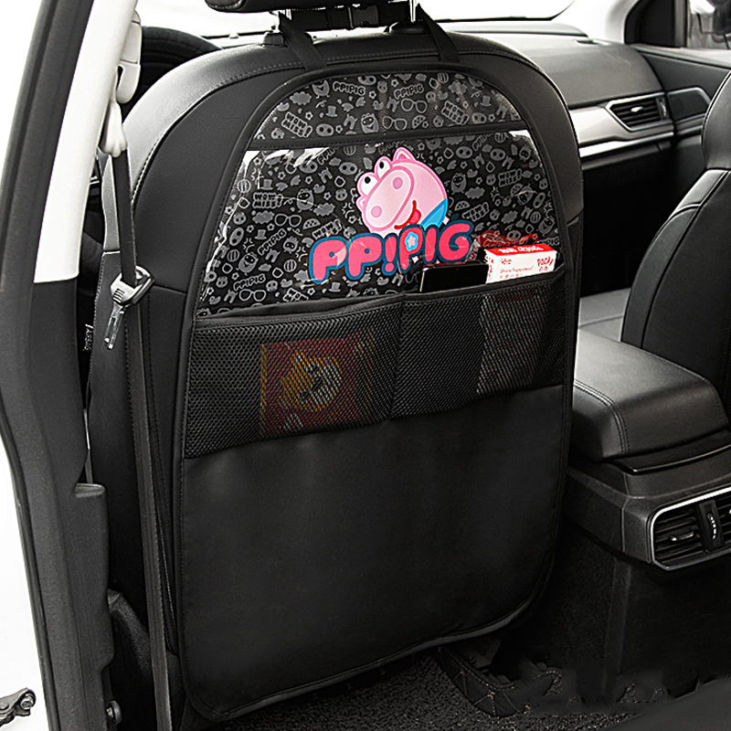 Universal – Chair back anti-kick pad Kick Protector Pad - peppa-pig