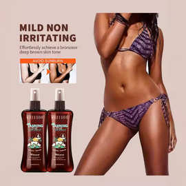 TANNING PARADISE BLACKSHIMMER COCONUT OIL美黑身体精油跨境款