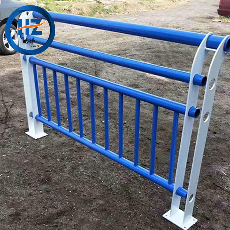 不锈钢复合管桥梁护栏 复合管景区景观河道桥梁护栏 灯光护栏