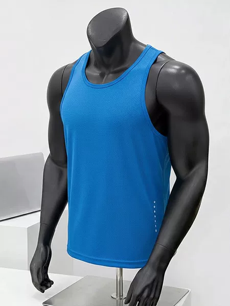 2026 Quick-Drying Vest Men's Running Training Fitness Marathon Top Casual Quick-Drying Breathable Men's Sports Vest