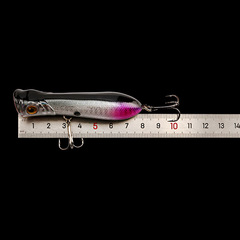 波爬路亞餌水面餌漁塑料魚具大嘴波帕波爬魚餌假餌漁具釣魚用品