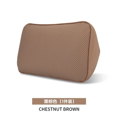 support, tailbone support, Waist support - chestnut-brown-memory-foam-triangular-lumbar-support-pillow-1-piece