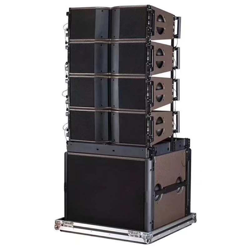 Sonido de matriz lineal impermeable doble 15 "doble 12" doble 10 "doble 8" sonido de matriz lineal activa sonido transfronterizo