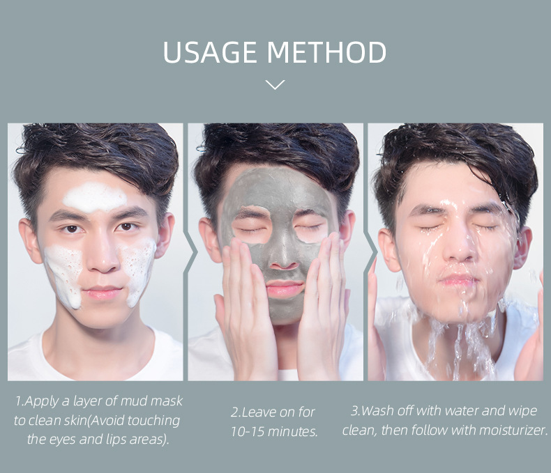 Cross-border Laicome Black Pearl Mask Mud 85g Hydrating, Moisturizing and pore-cleaning factory in stock, one-piece consignment undefined