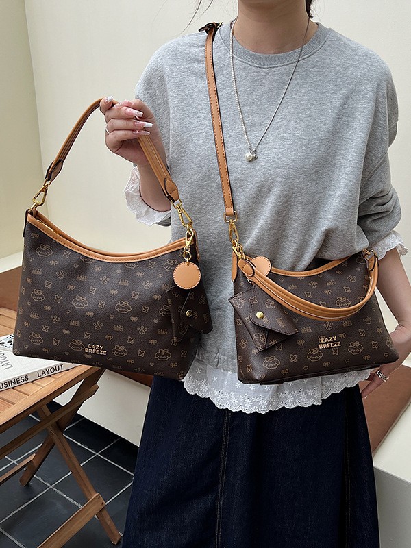Bolso retro para mujeres 2025 nueva moda transfronteriza bolso de hombro de moda de alta calidad sensación de exquisita mochila de viaje